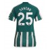Billige Manchester United Jadon Sancho #25 Udebane Fodboldtrøjer Dame 2023-24 Kortærmet